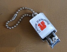 Ancien porte clé coupe ongle - coupe,