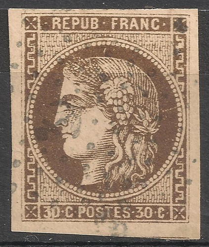 Ceres oblitéré ancre - ceres,