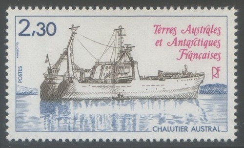Fsat 1983 mnh trawler - 1983, mnh**