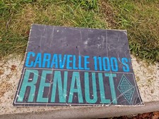 feuillet publicitaire Prospectus Brochure RENAULT Caravelle 1100 S