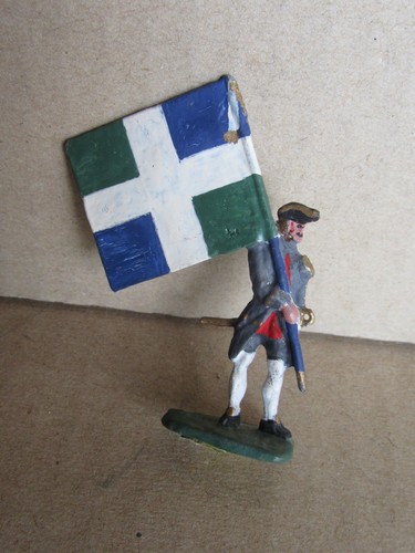Plat étain soldat porte - soldat,
