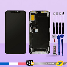 Ecran Complet iPhone 11 Pro Max LCD Vitre Tactile Compatible Châssis Kit outil