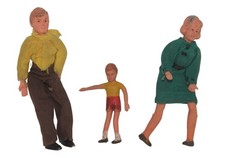 LUNDBY - LOT DE 3 POUPEES