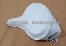 Siège solo adapté pour jupe en cuir Harley Knucklehead Panhead Shovel TC Bobber