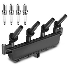 1x Bobine d'Allumage+4x Bougie pour Citroën Berlingo Peugeot 206 306/7 1.1-1.4L