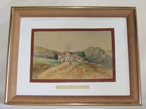 04e3 ancienne aquarelle - 04e3,