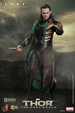 LOKI HOT TOYS 1/6 Scale Figure - Thor The Dark World  SIDESHOW AVENGERS NIB 