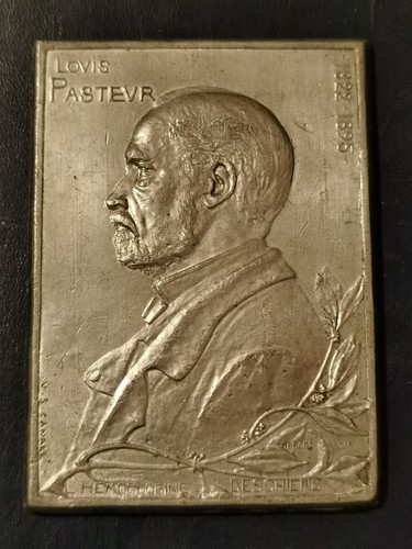 Medaille plaquette etain - medaille,