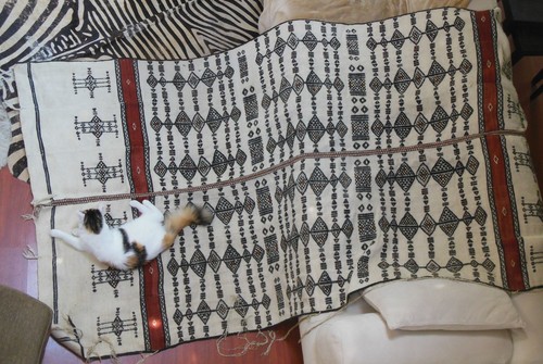 Couverture africaine ancienne - africaine,