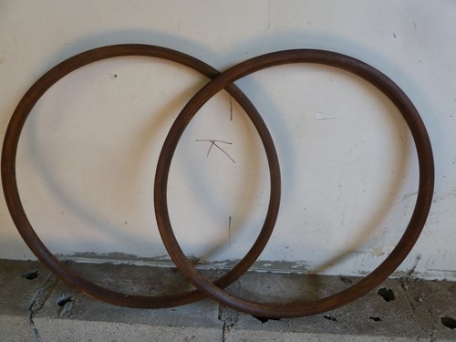 Ancien velo jantes bois - ancien,