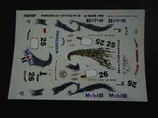 Decal  Porsche 911 Gt1 usine
