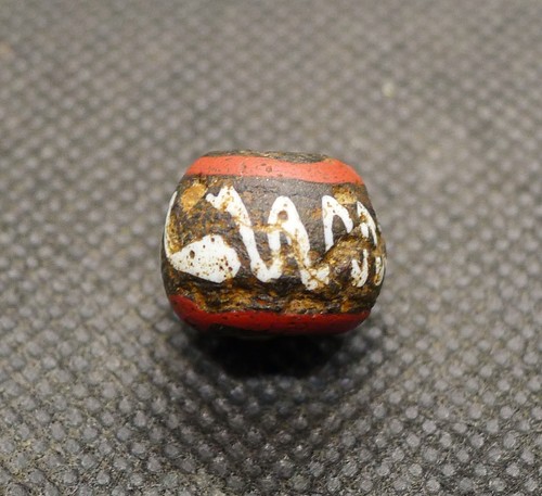 Perle verre ancien - verre, afrique