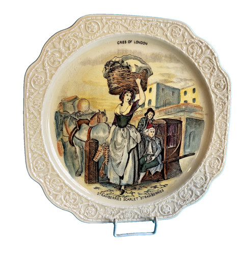 Assiette décorative cries - décorative,