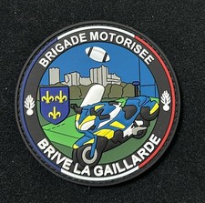 Ancien écusson PVC Gendarmerie BMO Brive La Gaillarde collection