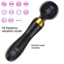 Multispeed-Massage-Wand-Vibrating-G-Spot-Dildo-Adult-Toy-Massager-Waterproof