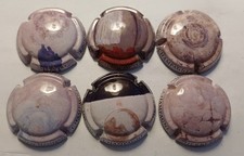 6 BELLES CAPSULES CHAMPAGNE HERBERT STEPHANE REF N° 8 a 13 NEWS