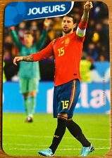 RARE 2018 GRUND Word Cup Sergio RAMOS España Paris SG