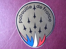 AUTOCOLLANT STICKER ARMEE DE L'AIR PATROUILLE DE FRANCE AEROBATIC TEAM