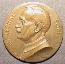Médaille Maréchal Foch par