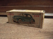 Norev 1/43 N°14 boîte vide d'origine pour Peugeot 203 Vert Authentique