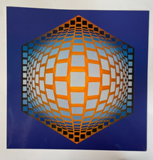 VICTOR VASARELY "TEGLA-HAT"