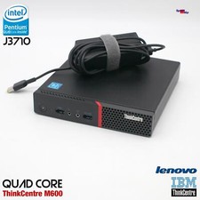 Lenovo Thinkcentre M600 10G9 Mini PC Ordinateur 120GB SSD 4GB Quad Core Windows