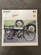 CARTE FICHE MOTO collection