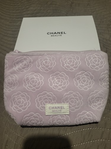 Trousse chanel camélia rose - trousse,