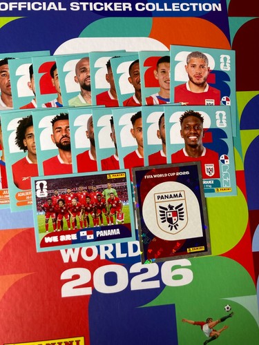 Choix panama panini sticker - au,