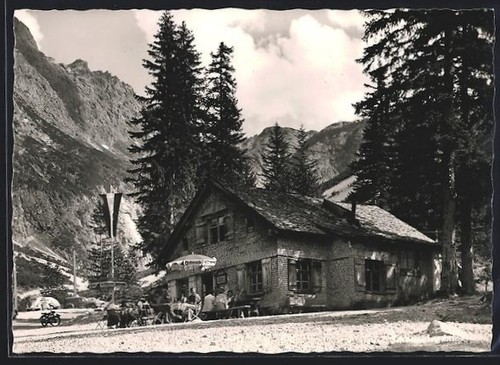 Carte postale cabane