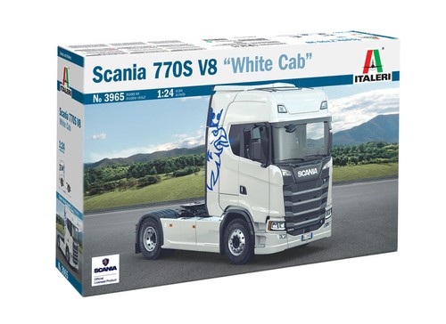 Scania 770 white cab - s, "white