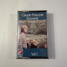 CLAUDE FRANÇOIS -  souvenir  vol 1 — Cassette audio - K7 - Tape