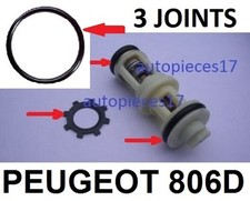 KIT 3 JOINTS + CLIPS  REPARATION PANNE SUPPORT FILTRE GASOIL  205 405 C15 605 XM