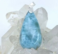 Pendentif Larimar pierre