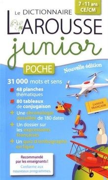 Dictionnaire larousse junior - dictionnaire,