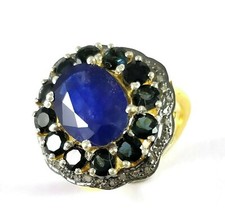 Diamant Pavé Saphir & Onyx