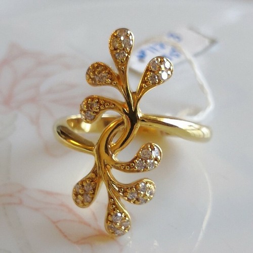 Magnifique bague plaqué or - plaqué,