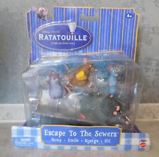 4 FIGURINES RATATOUILLE DISNEY