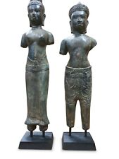 Bronze Statue De Khmer Roi