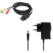 Chargeur  secteur pour Nintendo SuperNes Super Nintendo + câble AV vidéo