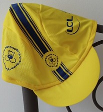 Cyclisme casquette jaune LCL