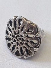 Bague Césarée Paris Argent Massif Taille 54 - 23 g Bijoux Vintage 
