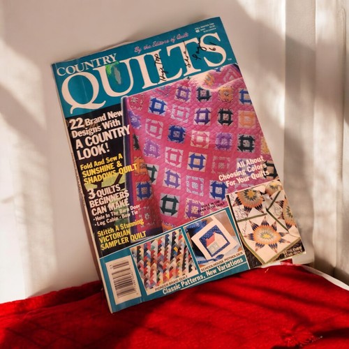 Country quilts magazine 1990 - quilts,