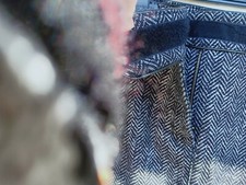 Tailleur KENZO JEANS en toile Veste cintrée T.40 et jupe T.38. 100% coton