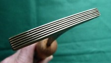 OUTIL ANCIEN BRONZE RELIURE RELIEUR FER A DORER PALETTE FILETS x 6
