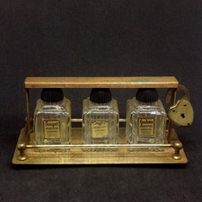 CARDINAL GARDENIA BOUQUET CHYPRE Petit Présentoir parfum art déco vintage