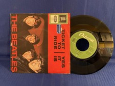 THE BEATLES TICKET TO RIDE O22950 ORIGINAL GERMANY EP EXC