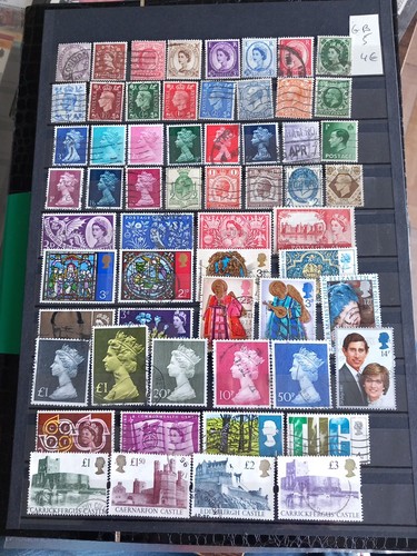 Timbres anglais lot - lot, 5