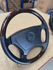 Volante Mercedes Cuir Et Bois