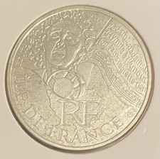 France, 10 Euro, 2012, Paris, Ile De France, Argent,